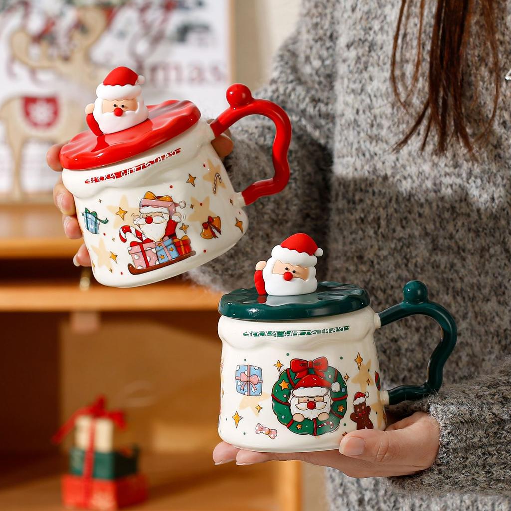 Christmas Gift High Value Mug Souvenir Birthday Gift Design Cup Ceramic Christmas Coffee Cup