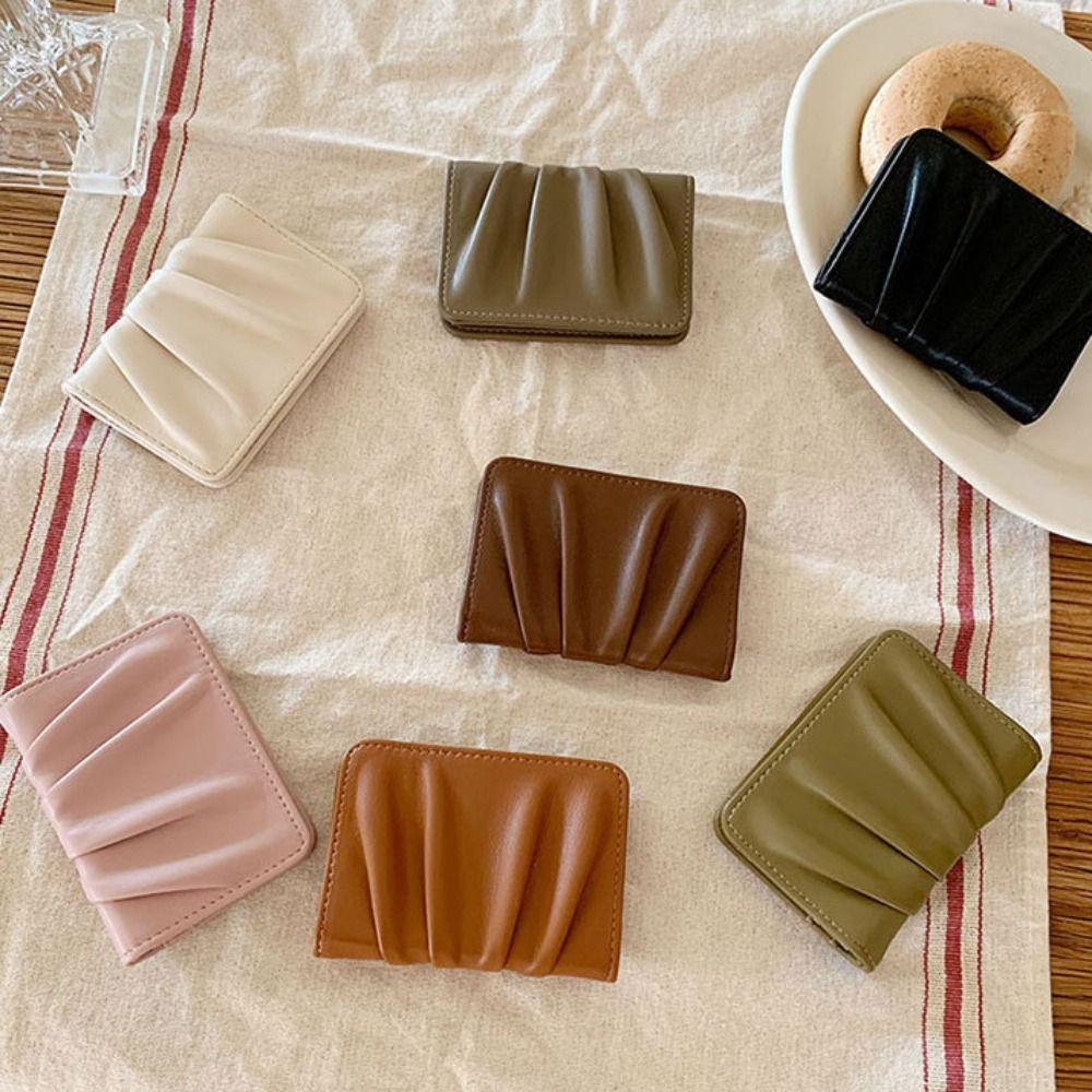 

Сумка для карточек с защитой от воров, кошелек из искусственной кожи, новый чехол для карточек для девочек