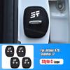 For Chrey Jetour G700 Traveller Shanhai T1 T2 L6 L7 L9 Freelander 4Pcs Silicone Door Lock Protector Lock Cover Dustproof Sticker