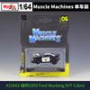 AABKB1 Maisto 1:64 Dodge Ford Chevrolet Shelby Alloy Muscle Sports Car Model Metal Modified Pickup Racing Car Vehicles Model Kids Gifts