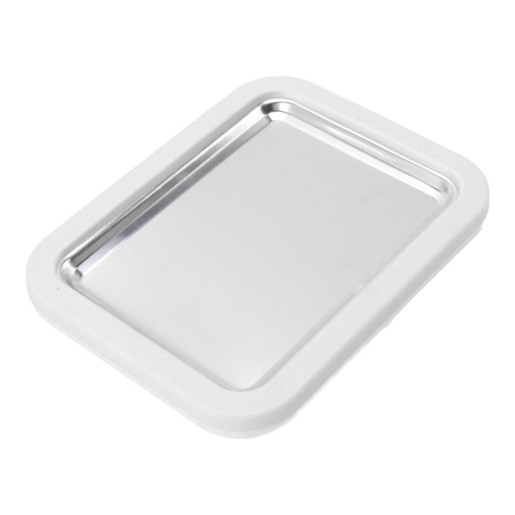 Ice Cream Roller Plate DIY Handcraft Non Plug In Required Large Size Stainless Steel Rolled Ice