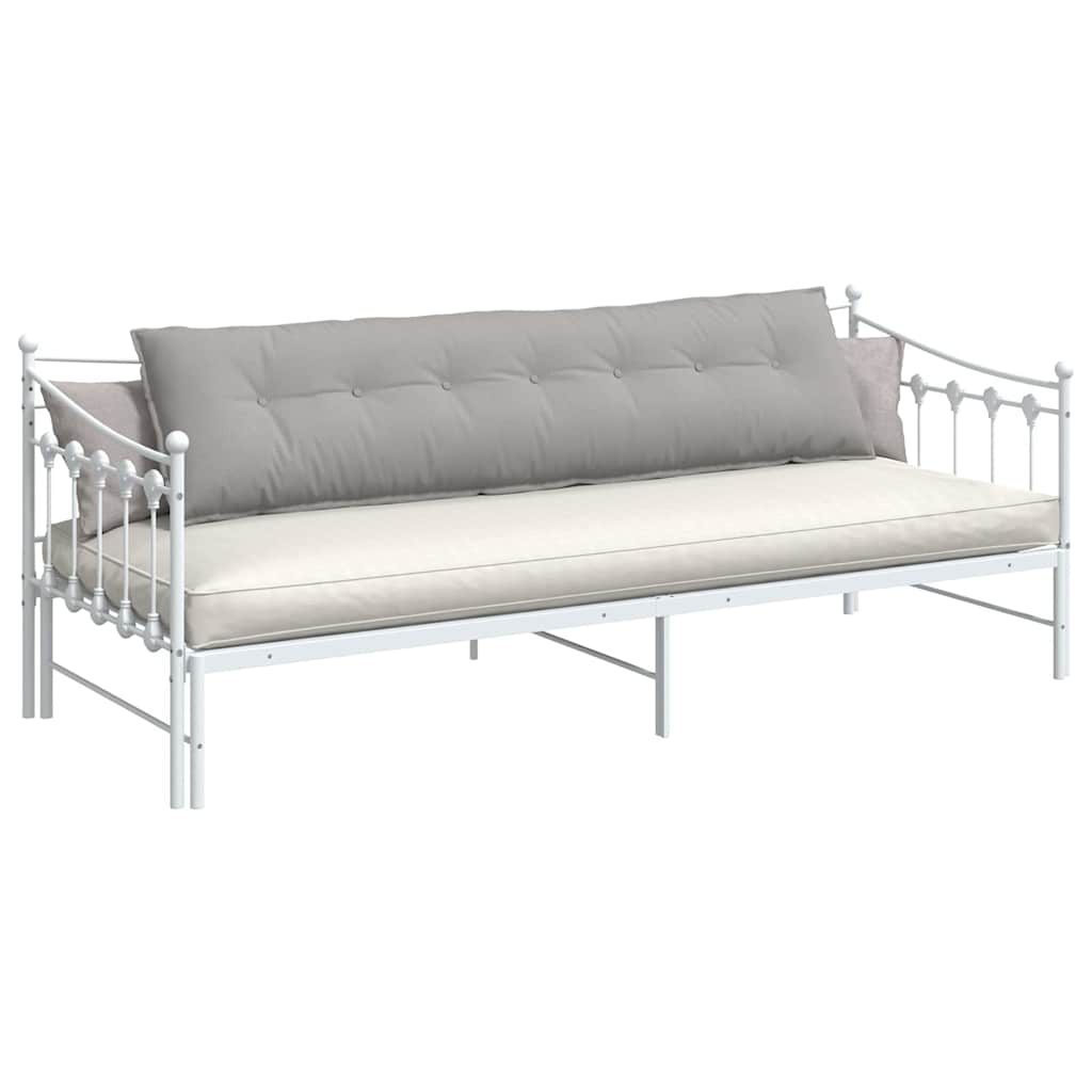 Back Cushion Cloud Grey 200 x 19 x 50 cm Fabric