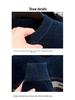 Winter Men's Plus Velvet Striped Round Neck Knit Sweater: Thick, Casual, Fashionable Trend.