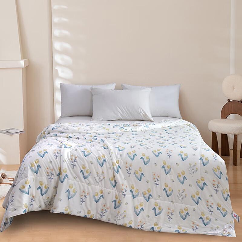 Jieliya Puff Milk Cotton Summer Cooling Comforter