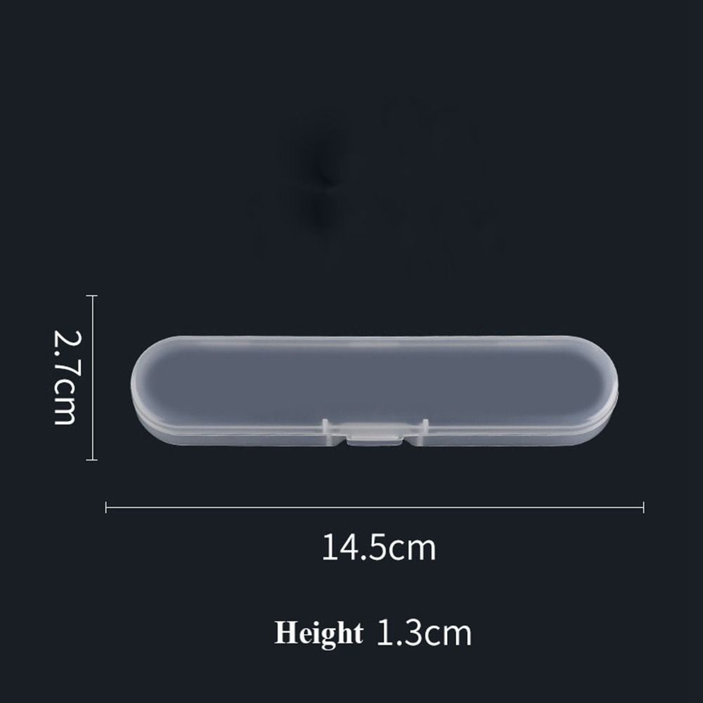 4pcs 10 Styles Dustproof Box Transparent Tweezers Packaging Parts Box  Parts Storage Box