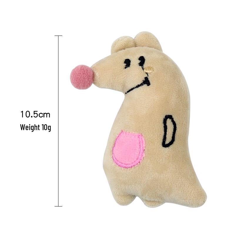 Sanhe Pet Linen Fish Cat Toy