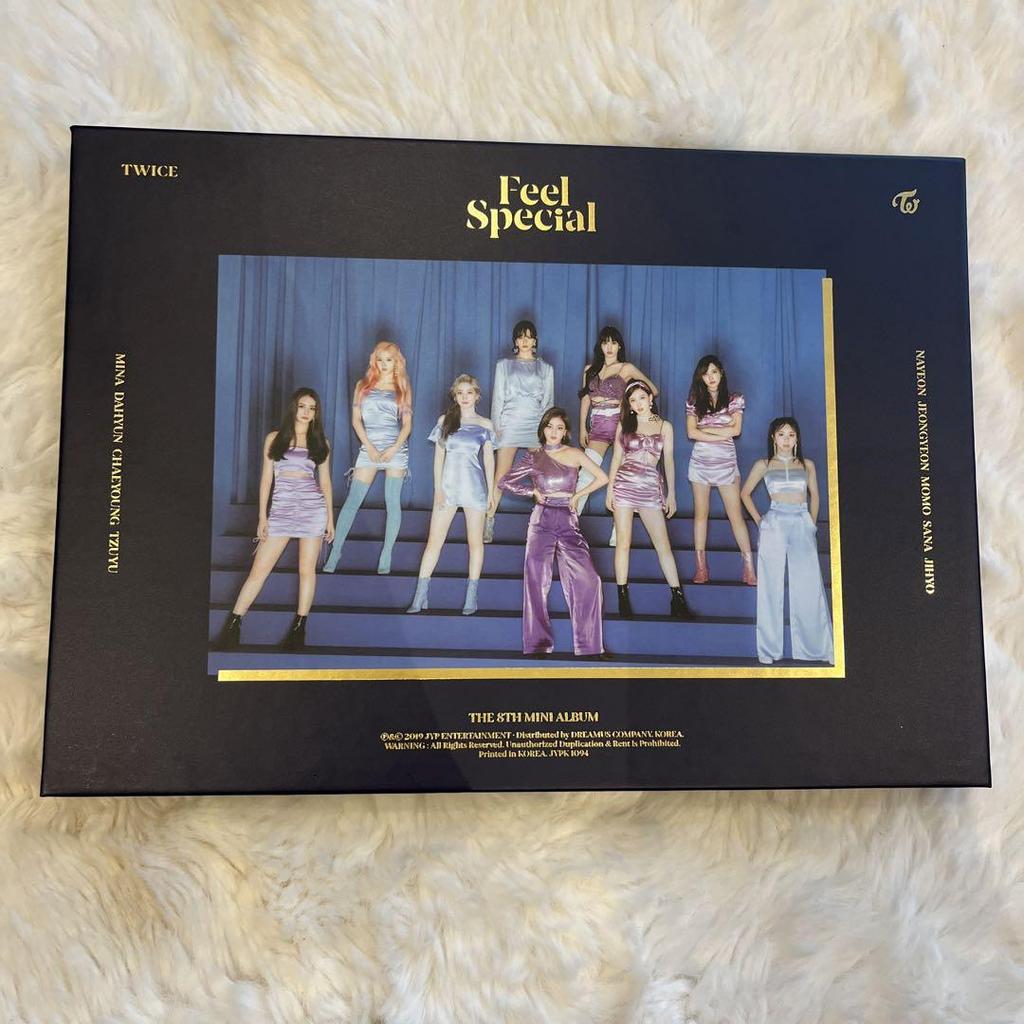[USED] TWICE Album Feel Special Bver Bonus Trading Card Included