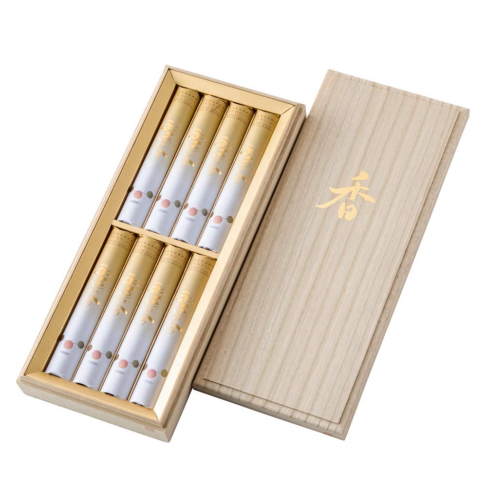 

Hasegawa Buddhist Altar Gift Incense, Eternal Now, Pre-wrapped with a gift tag. Perfect for offerings, gifts, and mourning sympathy cards. Perfect