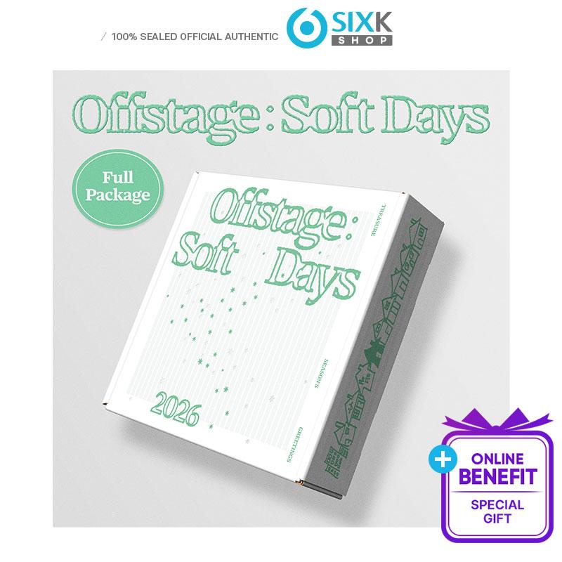 [Pre-order] TREASURE 2026 SEASON'S GREETINGS [Offstage : Soft Days] Full Package (Online Benefit)