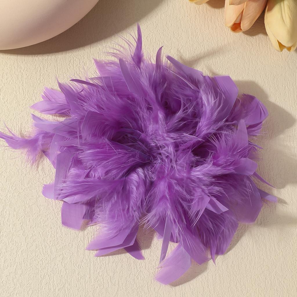 20CM Mode Übertriebene Feder Blume Große Brosche für Frauen Dame Luxus Persönlichkeit Reversnadeln Party Hochzeit Kleidung Schmuck