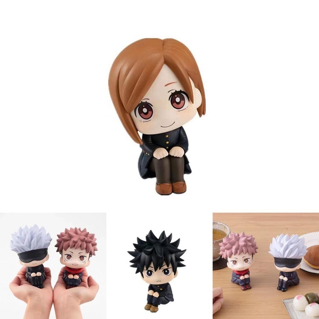 Versione Q Jujutsu Kaisen Wataru Gojo Figura in PVC Decorazione per Torta Giocattolo