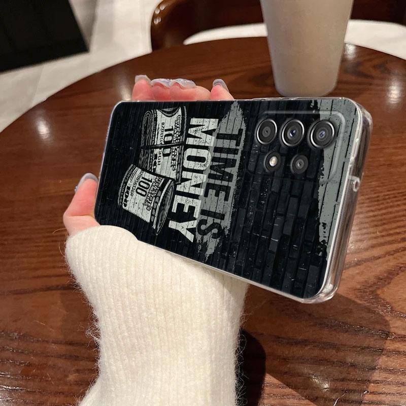 Cash Dollars Pictures Printing Phone Case For Samsung Galaxy A56 A57 A37 A55 A54 A36 A35 A26 A25 A16 A17 A07 A52 A34 A21s Cover