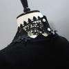 White Black Neckline Fake Collar Embroidery Lace Fabric False Collars Diy Applique Collar Blouse Collar Stand Detachable Collar