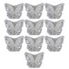 Glittering Sequins Butterfly Applique Decoration For Fabric Improvement On Hats Bags And DIY Ideas