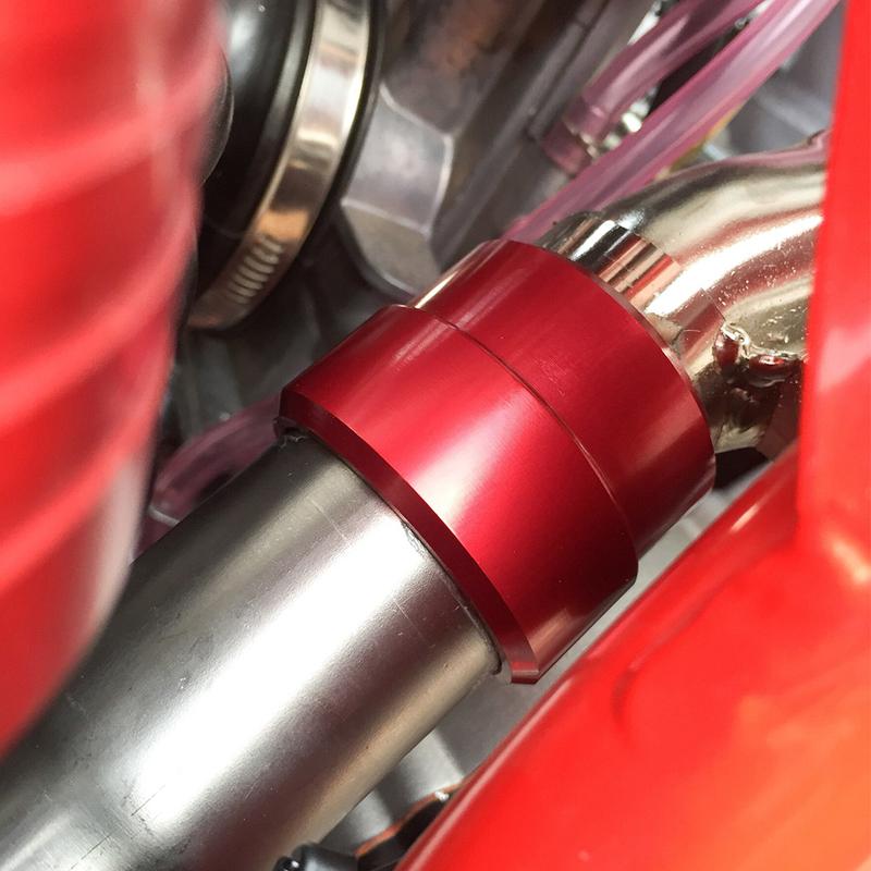 NICECNC For Beta RR 300 RR 250 2024 2023 2022 2021 2020 Motorcycle Exhaust Collar With O-Ring Exhaust System