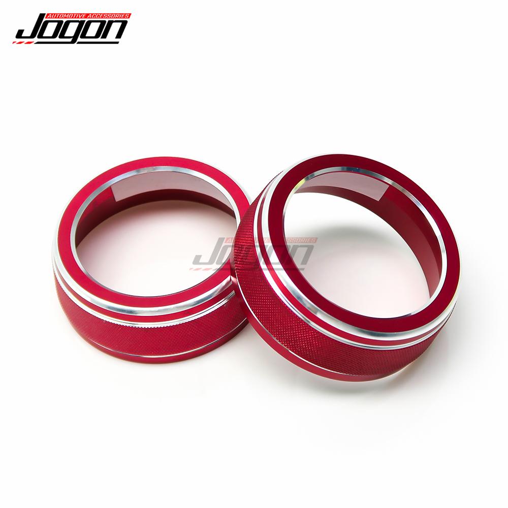 Car Interior Air Vent Conditioning Knob Conditioner Switch Control Ring Cover Trim For Toyota RAV4 XA50 - Accessories