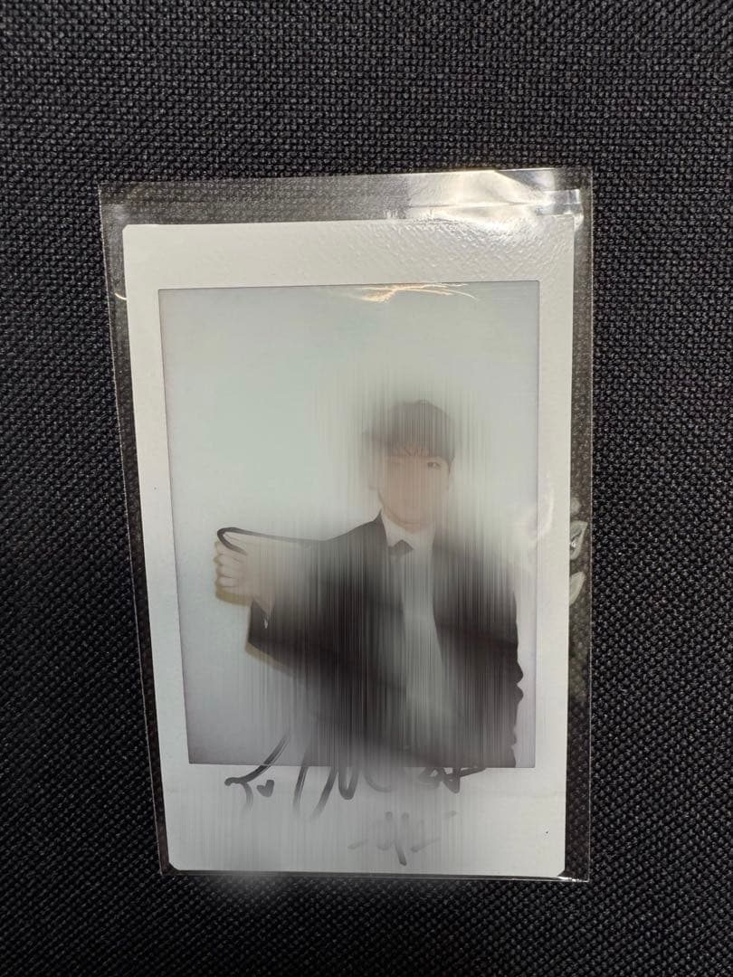 [Б/У] E LAST Rano Автограф Фото Instax с Корейской Автограф-сессии