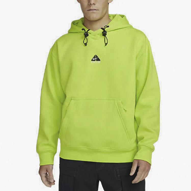 Nike ACG Thermal Pullover Sports Thickened And Fleece Lined Hooded Sweatshirt Unisex Bright Yellow DH3088-389