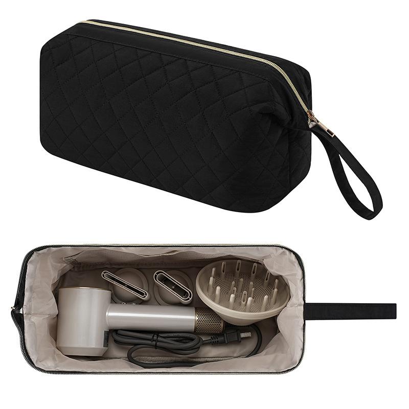 Hair Dryer Storage Bag Large Capacity Travel Cosmetic Bag  Multifunctional Hairdryer Storage Pouch Toiletry Storage Organizer