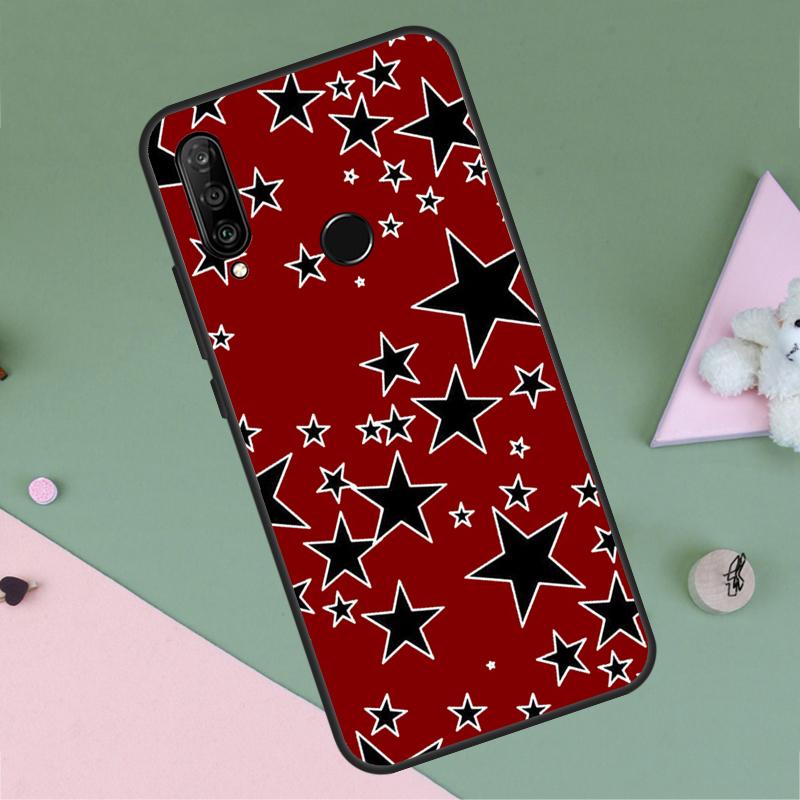Y2k Star Element For Huawei P40 P20 P30 Lite P60 Pro Nova 10 9 SE 5T 12i 12s 11i Y91 Y90 Y60 Y70 Y72 Y61 Case