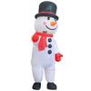 Міжнародний надувний костюм Сніговика - Веселий Різдвяний та Хелловінський Костюм для Косплею Маскот