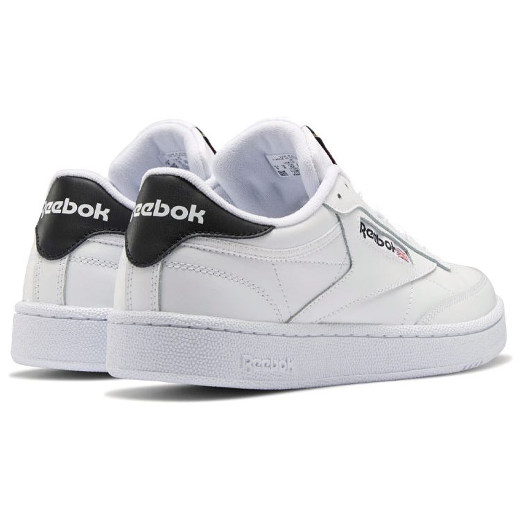 Reebok Club C 85 Balance Durable Non-Slip Low-Top Casual Sneakers Men Sneakers White Black Red GX7556