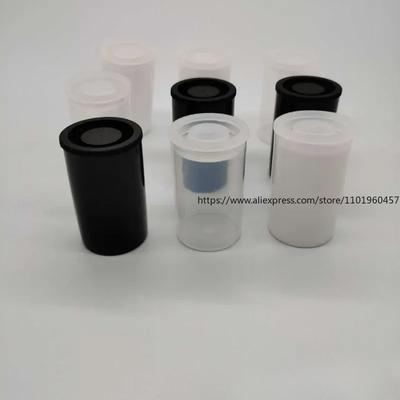20 PCS X 33MM Boîte de Récipient Vide en Plastique pour Bobine de Film d'Appareil Photo Étui de Rangement Boîte pour Accessoires Art Perle Pièce de Monnaie Pilule Appât de Pêche