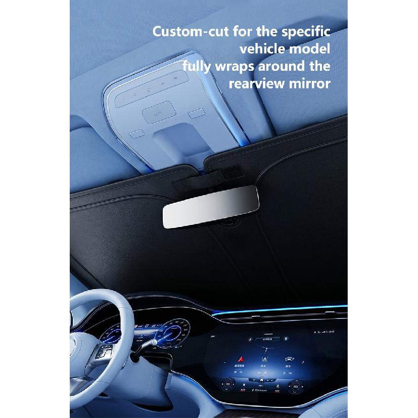 Car Front Window Windshield Sun Shade Cover Summer Sunscreen UV Protector Parasol Sunshade Auto Interior AccessoriesWindshield Sunshades 1