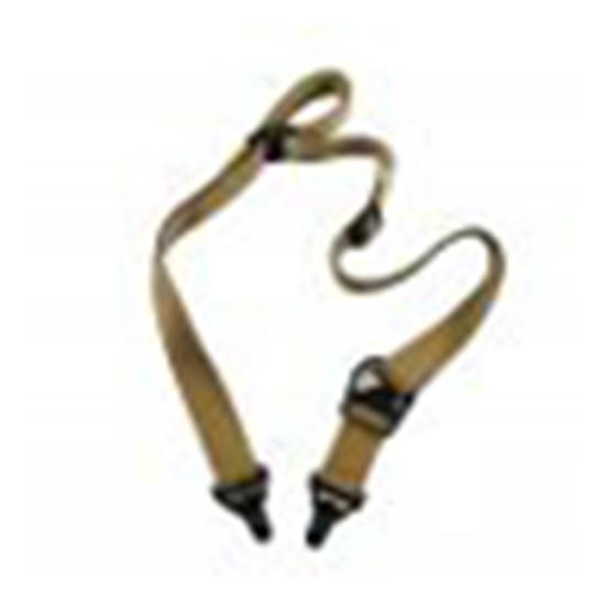 Outdoor Sports Tactical Nylon 2 Point Rifle Sling Clasp Hunting Adjustable Belt Strap