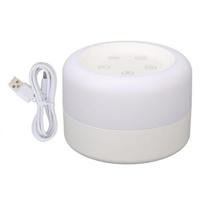 Přístroj s bílým šumem Barevné světlo Různá hudba Dobíjecí přes USB Podporuje spánek Zvukový stroj