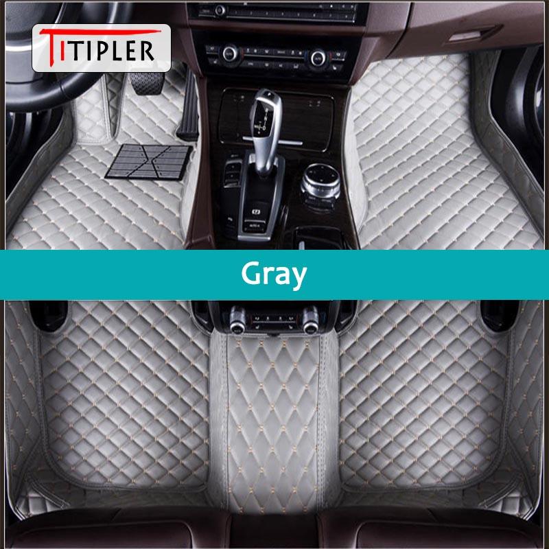 BFY1 TITIPLER Custom Car Floor Mats For Nissan JUKE ESQ Auto Carpets Foot Coche Accessorie