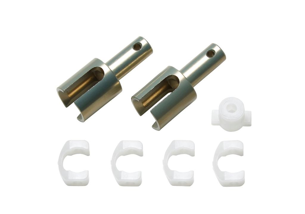 Tamiya Options 1532 Aluminum Diff Joint Cups for TA06 Gear Differential 54532 Hop-Up No. OP.1532 (Piece Set)