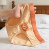 Women's Cotton Underwear Cute Cartoon Bear Print Low Rise Panties Breathable Soft Stretch Cheeky Briefs