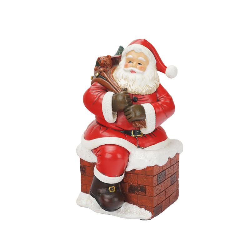 New Products, Christmas, European Style, Santa Claus, Resin Crafts, Creativity, Home Desktop, Decorative Ornaments
