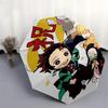 1pc Demon Slayer Chibi Characters Automatic Opening Umbrella with 8 Bone Iron Frame, Portable Three-Fold Design - Perfect for Fans, Travelers, Daily U