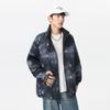 Double-sided Wear American Retro Tie-dye Loose Casual Stand-up Collar Hip-hop Outdoor Sports Windproof Pilot Couple