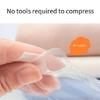 Travel Essential Compression Bags, Vacuum Packing Space Saver Zipper Bag