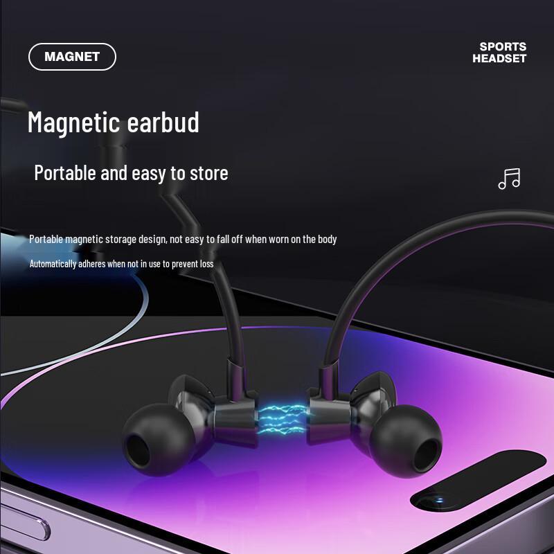 Newmine GF01 Neckband Bluetooth Earphones