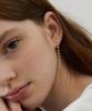 Tatiana (Silver 925) Crystal Line Drop Earrings Ec1974