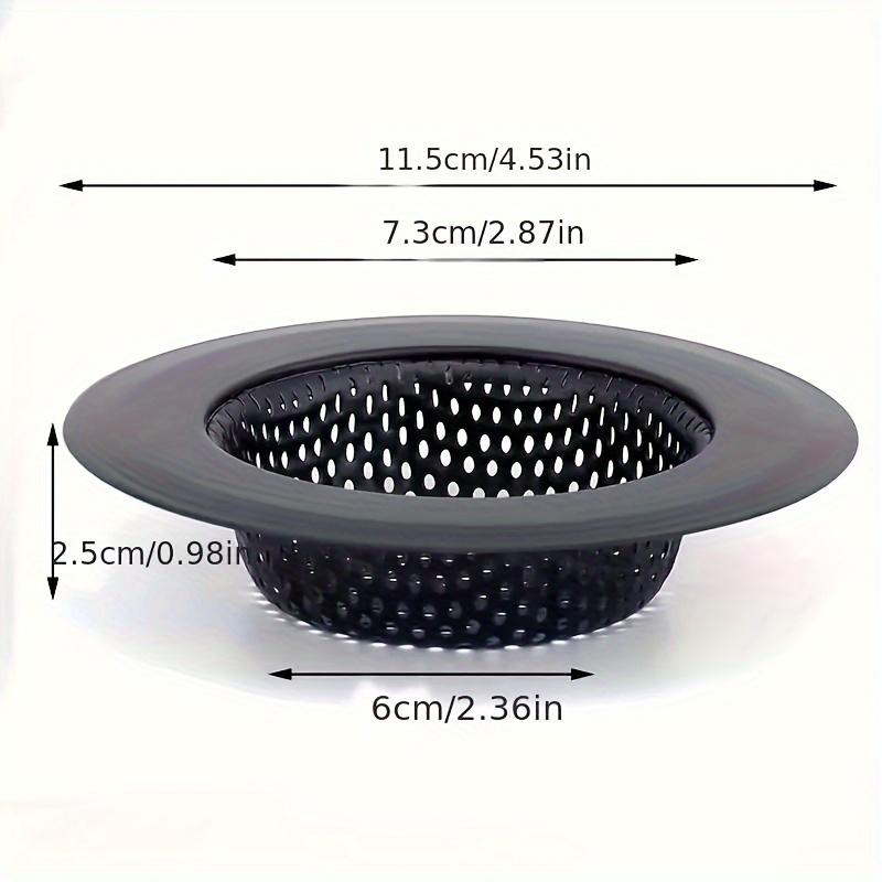 1/2PCS Kitchen Sink Strainer Stainless Steel Sink Funnel Anti Blocking Sink Dishwasher Basin Floor Drain Sewer Hair Strainer