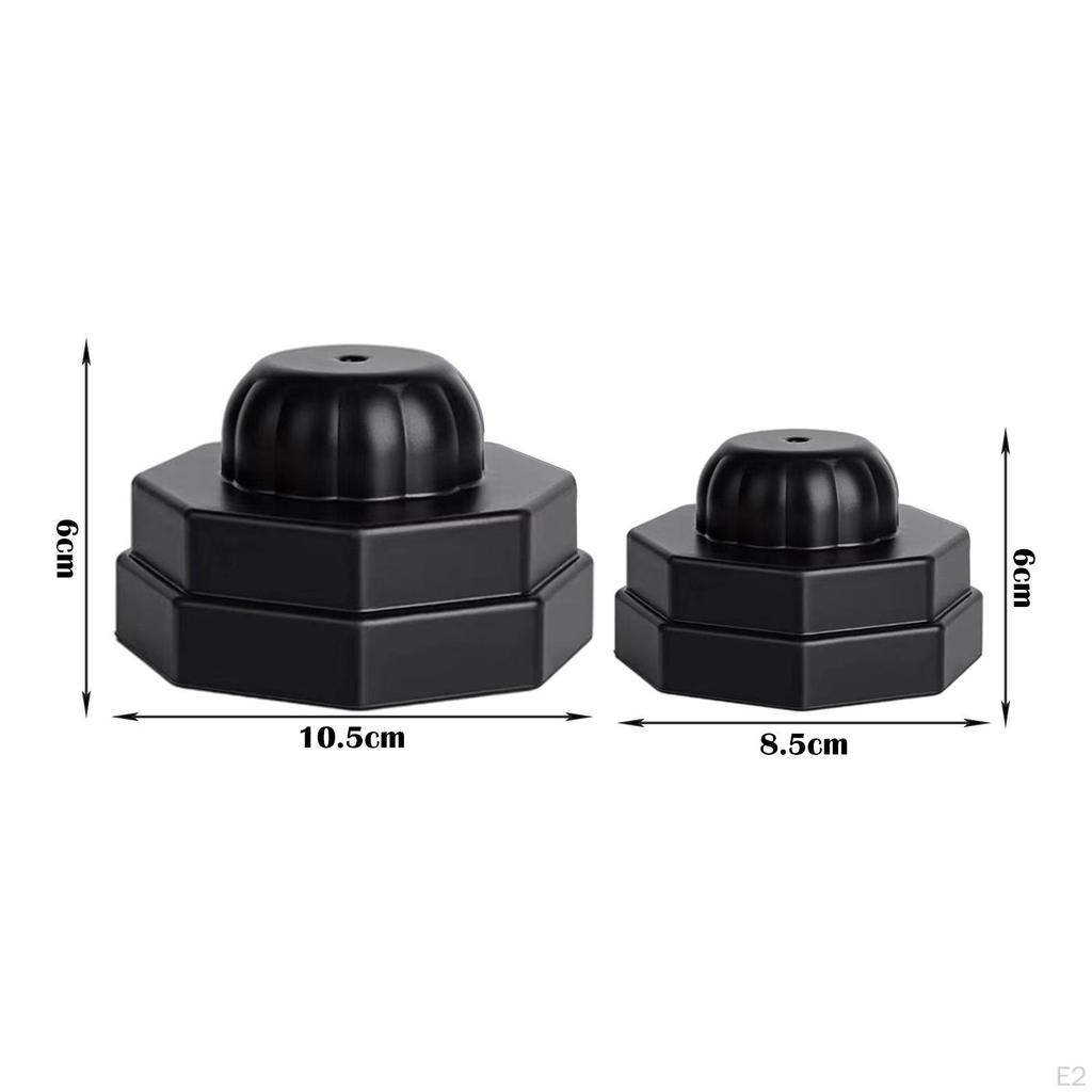 2 Pieces Universal Vacuum Silicone Stain Resistant Food Sealer for Regular Mouth Jars Canning