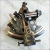 Antiker Messing Funktionierender Marine Sextant Sammlerstück Vintage Nautisches Schiff Astrolabium