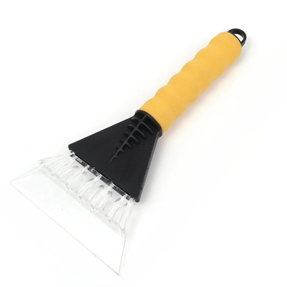 

Windshield ice breaker and snow remover tool with stiff bristle brush suit for car winter maintenance