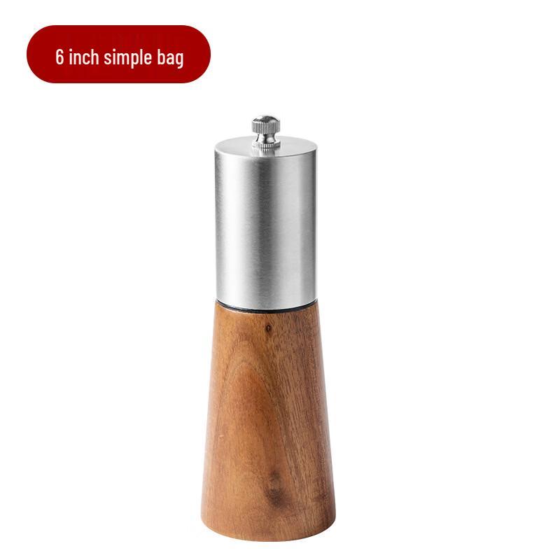 

Abdo Manual 6-inch Stainless Steel Pepper Grinder