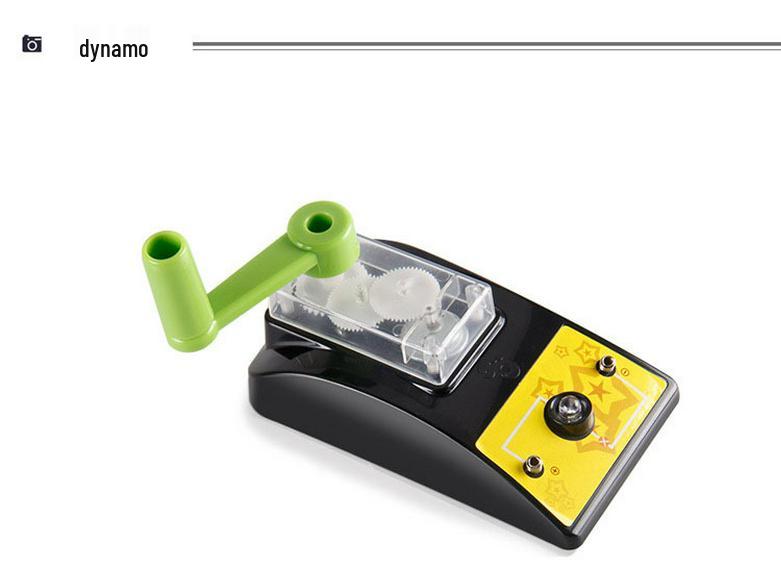 DIY Hand-Crank Generator Science Toy for Kids