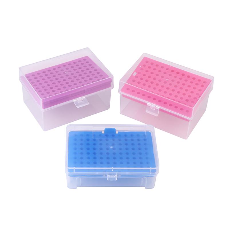 10ul/200ul/1ml/5ml/10ml Plastic Laboratory Pipettor Tip Box For Experiment Pipette Tip Holder Box Micropipette Plastic Box