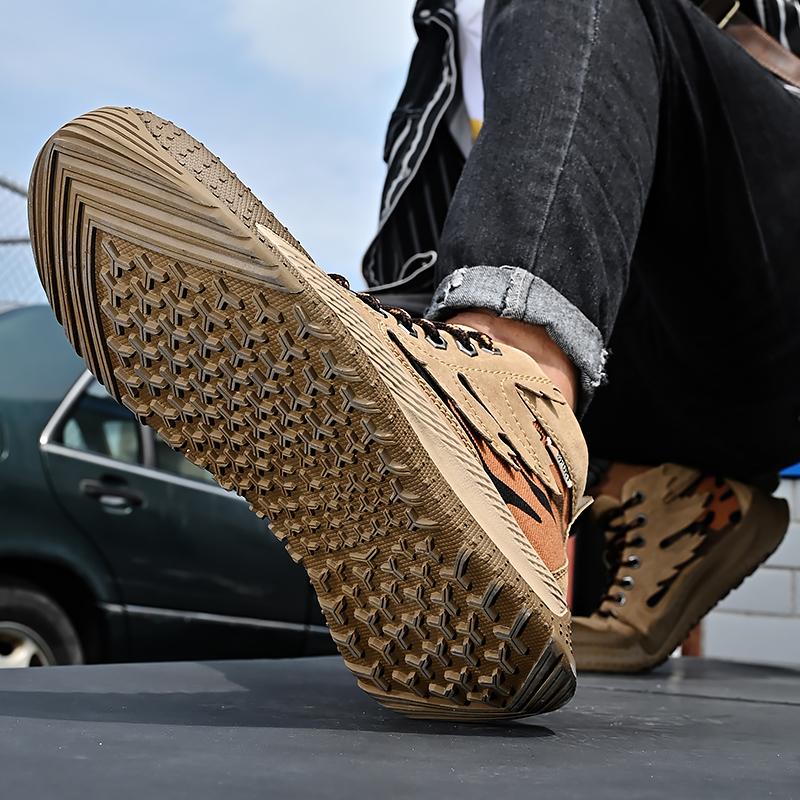 Мужская повседневная обувь с высоким берцем — фото 6