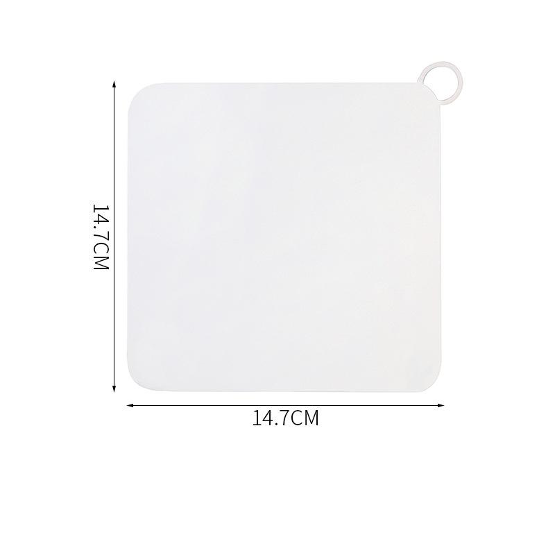 2pcs Silicone Floor Drain Deodorant Cover Bathroom Deodorant Insect-proof Seal Household Sewer Pipe Sink Antismell Floor Cover