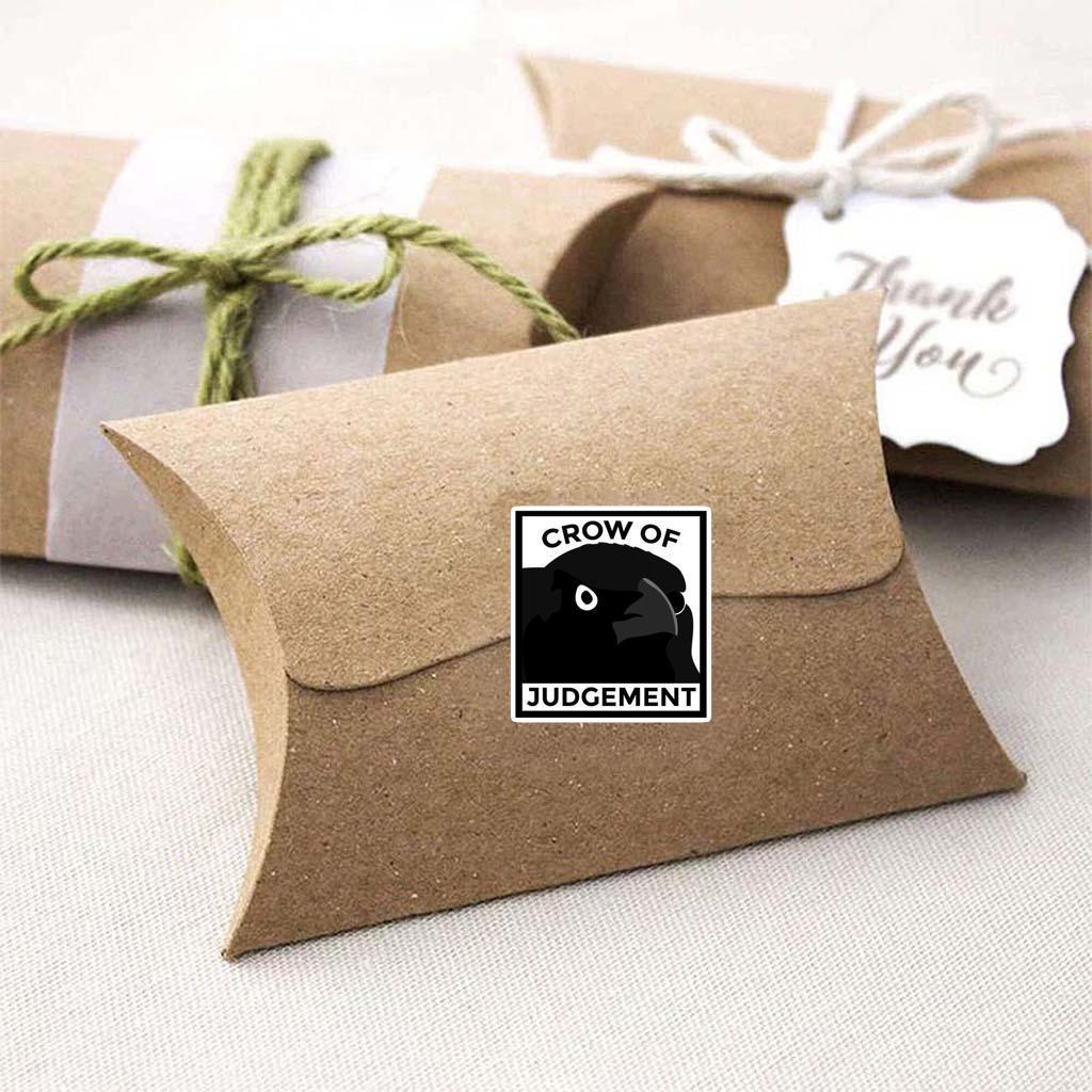 54 Cartoon Black Crow Graffiti Stickers for Guitar, Notebook, Luggage - Waterproof DIY Decor