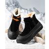New Men's  Warm Cotton Shoe Men's Winter Slip-on Snow Boots Men for Work Ankle Boots Male Winter Thick Bottom Outdoor Casual Shoes